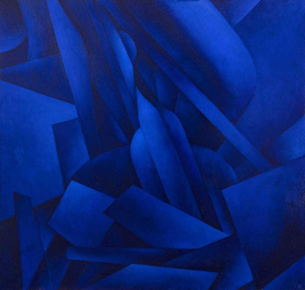 Синяя композиция 