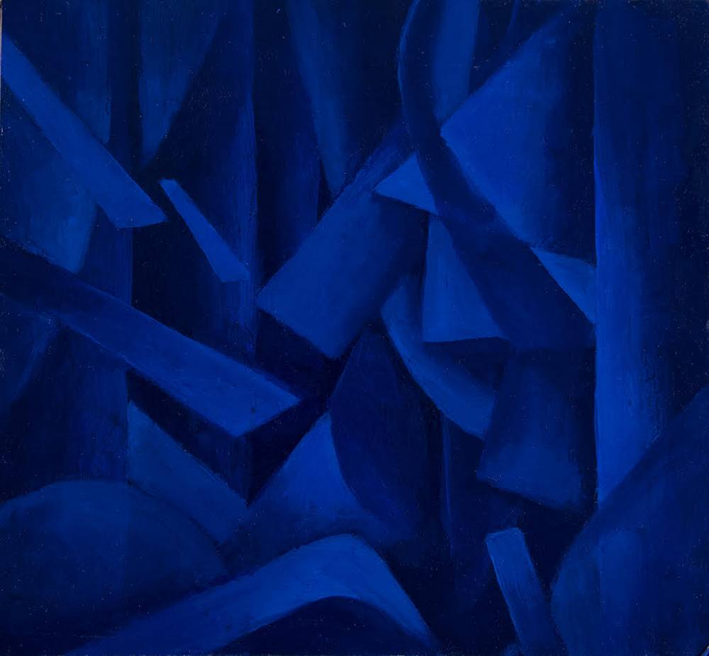 Синяя композиция №8. Евгений Щеглов (2023)