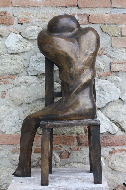 Antonio Lengua. «La siesta». Скульптура из бронзы - 2014 г.